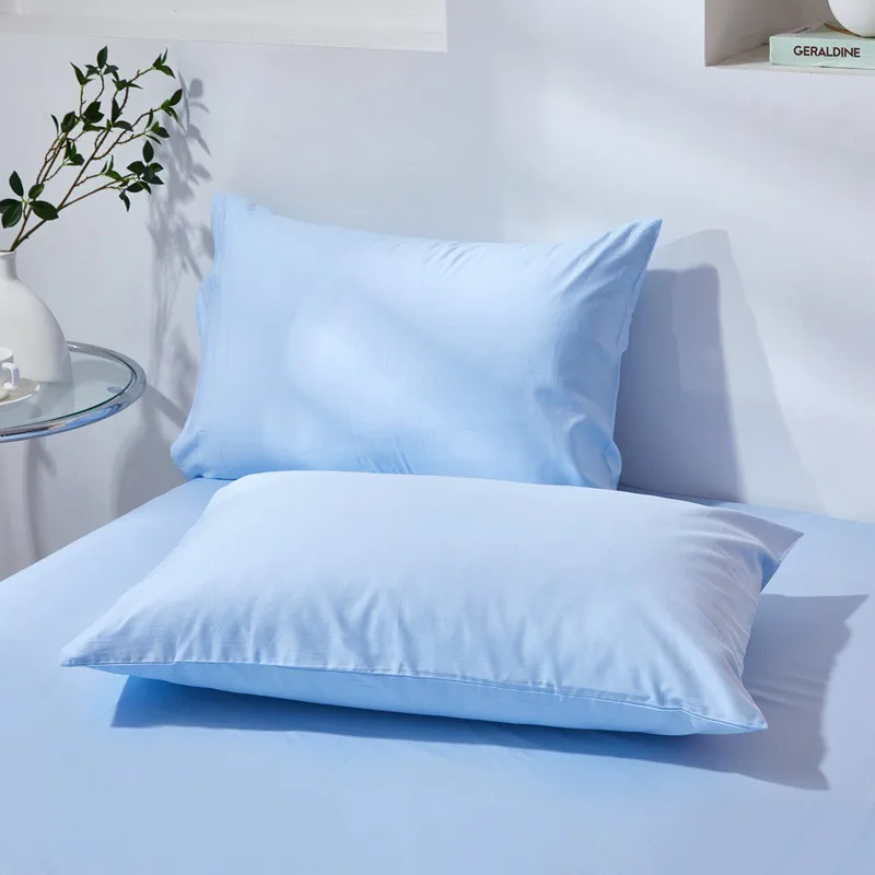 2pcs/1pcs Pillowcase Skin-Friendly Breathable Envelope Pocket Sleeping Cotton Pillow Cover Soft Pillow Case Home Bedding