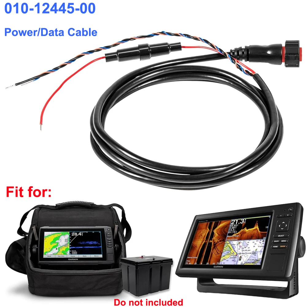 010-12445-00 Power/Data Cable Threaded 4-Pins for Some Devices of EchoMAP for Fishfinder Exterior Accessories Goods for Fishing