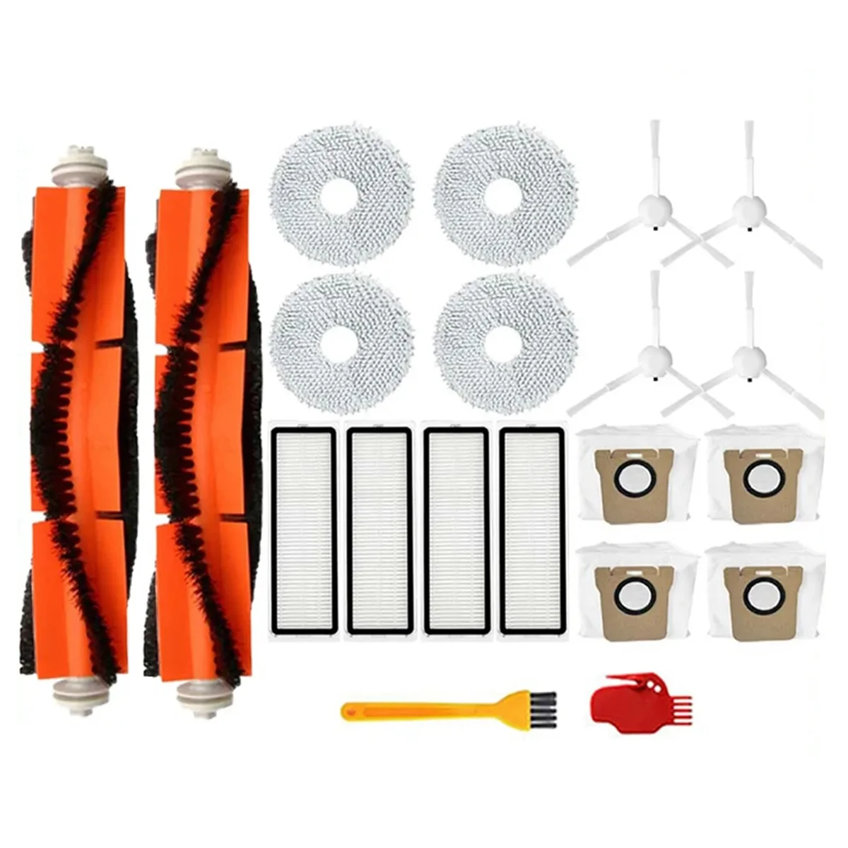 For Xiaomi Robot Vacuum X10+ Plus B101GL Main Side Brush Mop Cloth Hepa Filter Dust Bag Spare Kit Parts