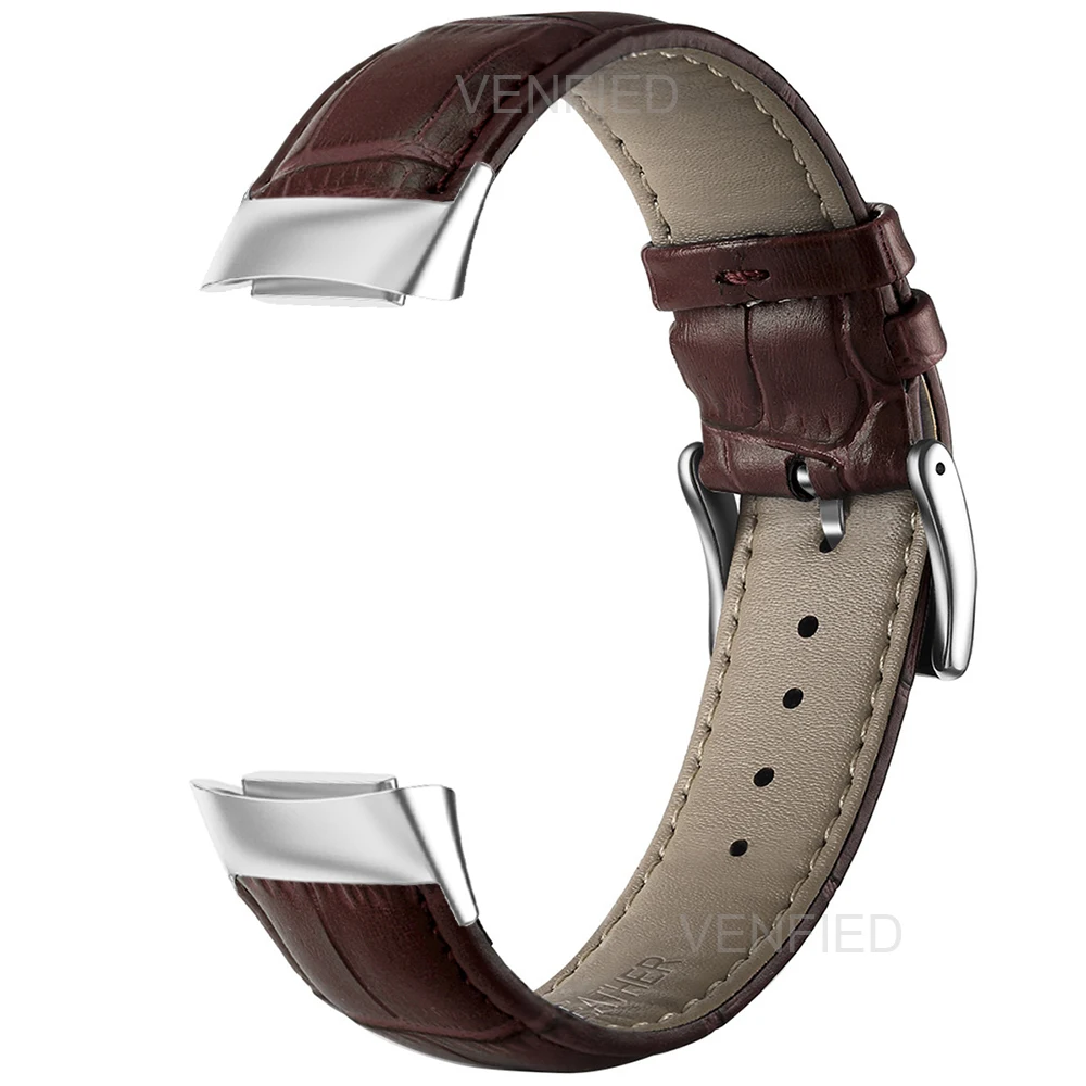 Soft Leather Band For Fitbit Charge 6 5 Women Men Watch Bracelet Strap Loop For Fitbit Charge 5 6 Wrist Belt