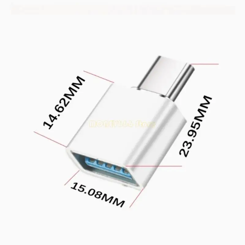 F62C USB to Type C OTG -адаптер быстрая зарядка и гибкость передачи данных