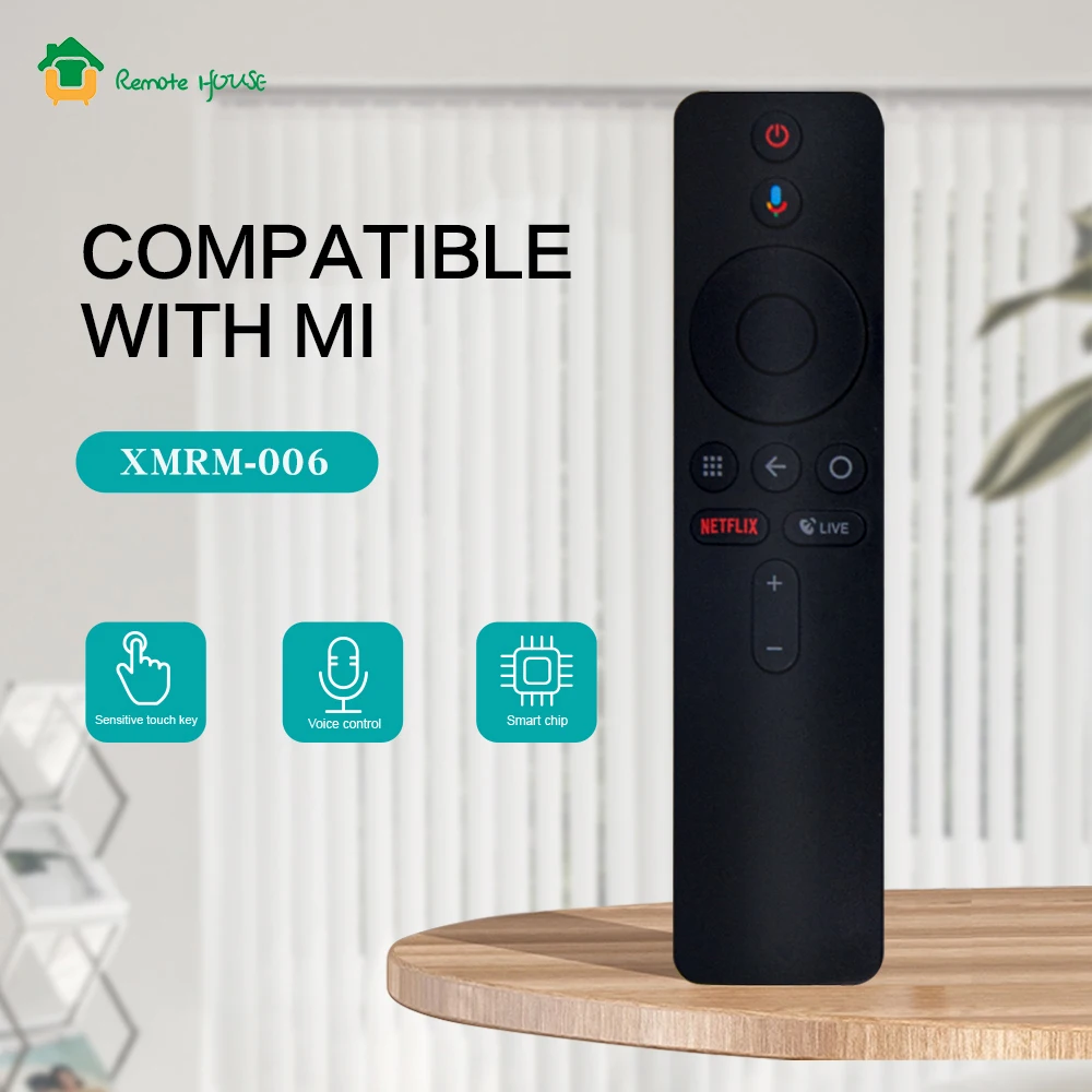 XMRM-006 MI TV Stick Voice Remote Control For Xiaomi MI Box S Smart TV Box Wireless Voice Remoto Control Google Voice