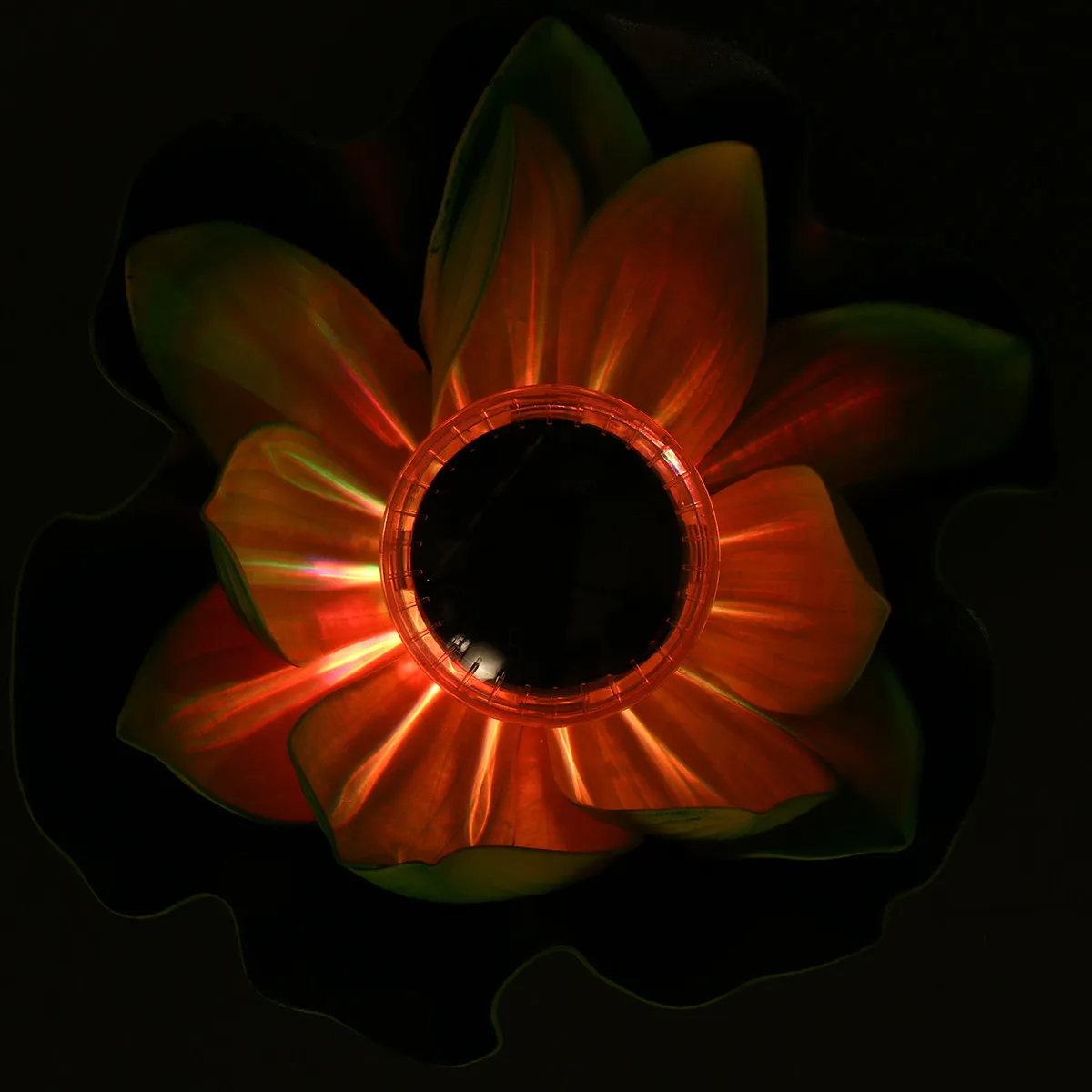 Floating Lotus Flowers LED Lights for Pool Waterproof Fish Pond Decoration Outdoor