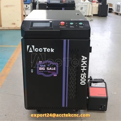 AccTek 1000W 1500W Ready Delivery Welding Equipment Multifunction Laser Welders Machine 2 In 1 Laser Cutting Welding Machine