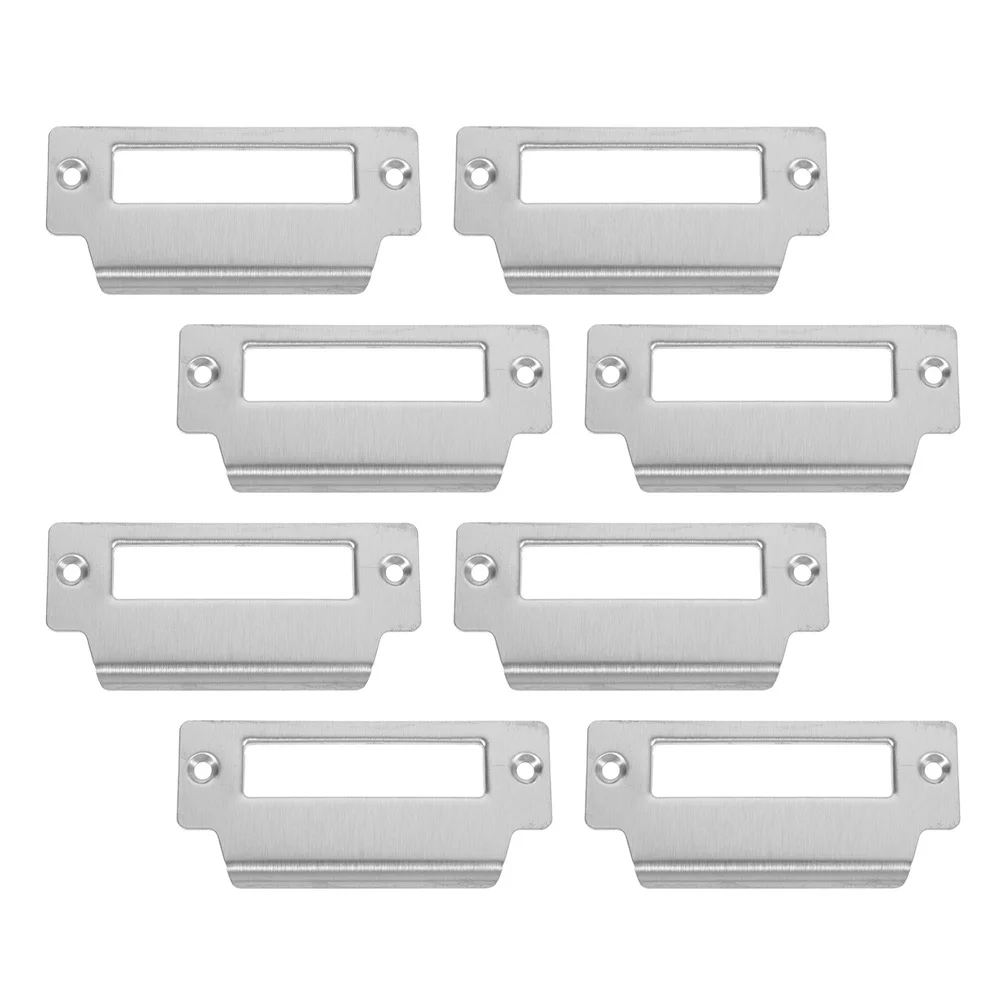 

8pcs Stainless Steel Door Strike Plate Heavy Duty Security Reinforcement Guard For Doors Metal Door Security Device