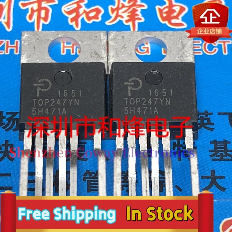 10PCS-30PCS  TOP247YN  TO-220-6    In Stock Fast Shipping