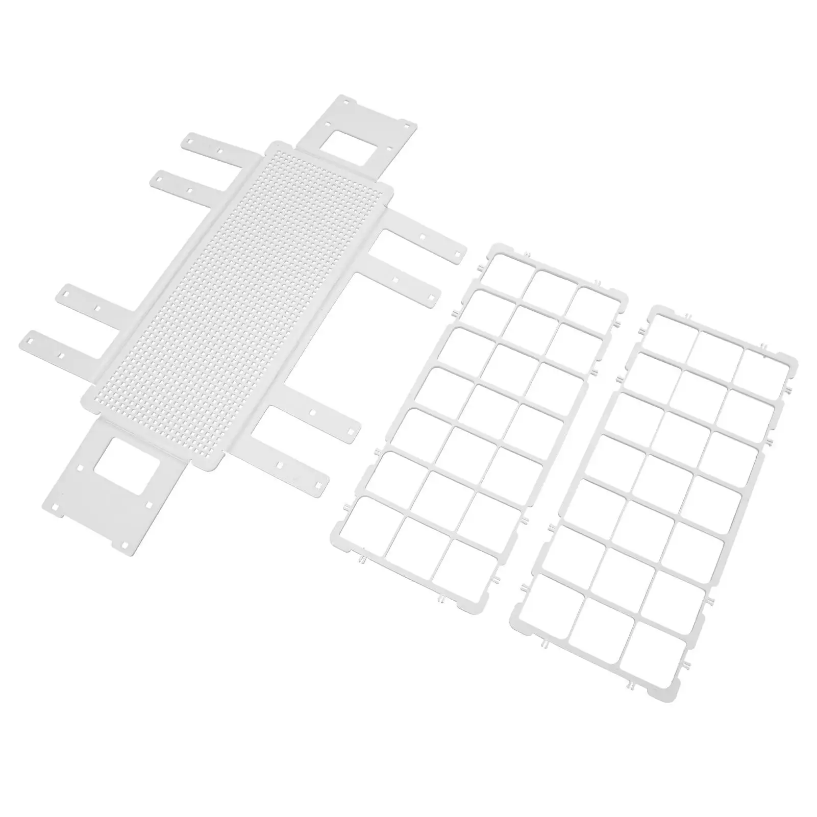 30mmx21홀 플라스틱 시험관 랙 실험실 샘플링 튜브 홀더 스탠드 과학용 분리형