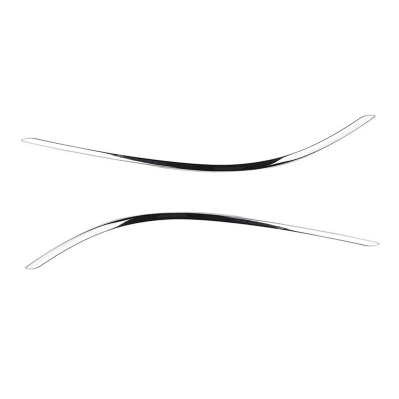 

2PCS Parts Accessories For Mercedes Benz C Class W204 C200 Front Bumper Trim Strip Left 2048853721 Right 2048853821