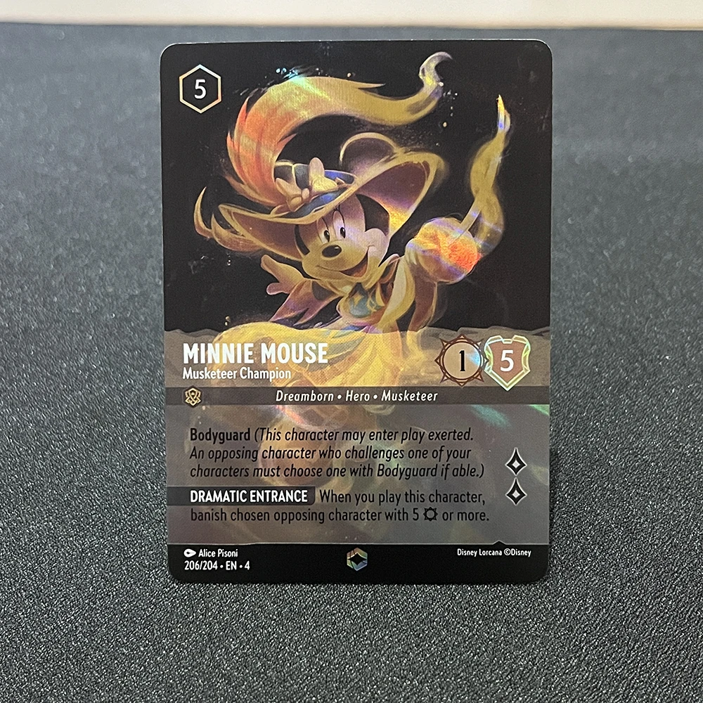 Enchanted Chapter 4 Lorcana Foil Card, Ursula Return, English Proxy, TCG Game, Diablo, Cendrillon, Sisu, Ursula, Jasmine, Goofy