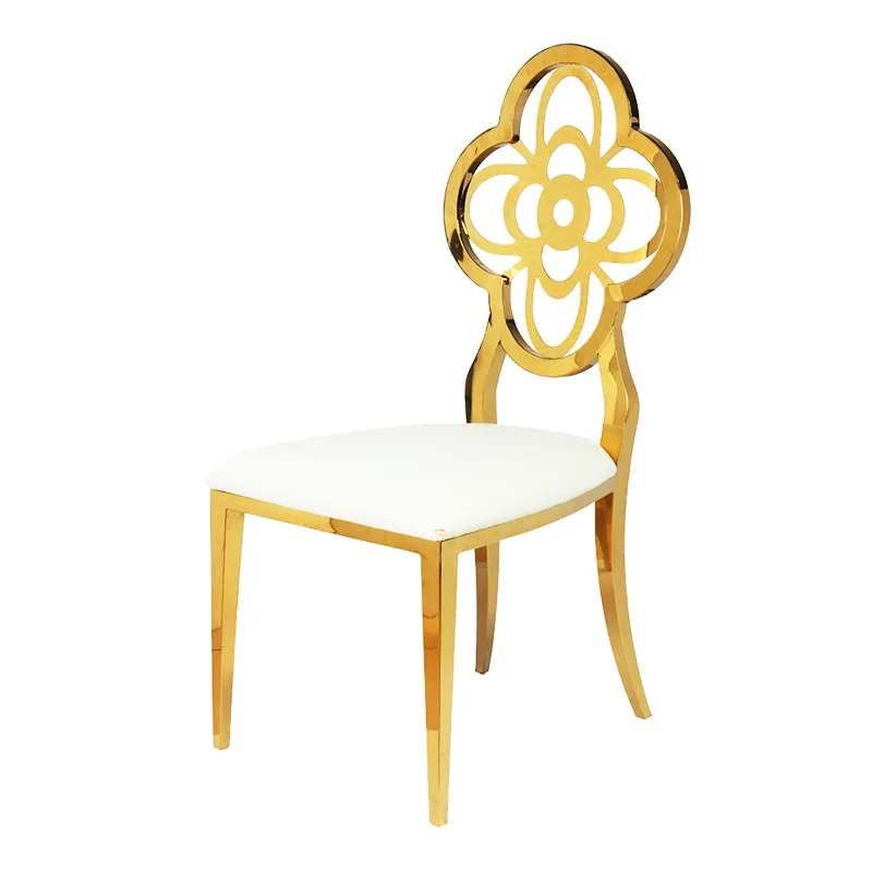 Коврики, металлические обеденные стулья из нержавеющей стали, банкетные встречи