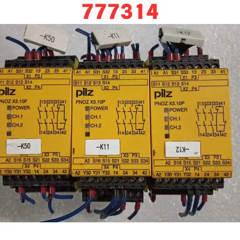 Used 777314 Pierce safety relay Functional test OK