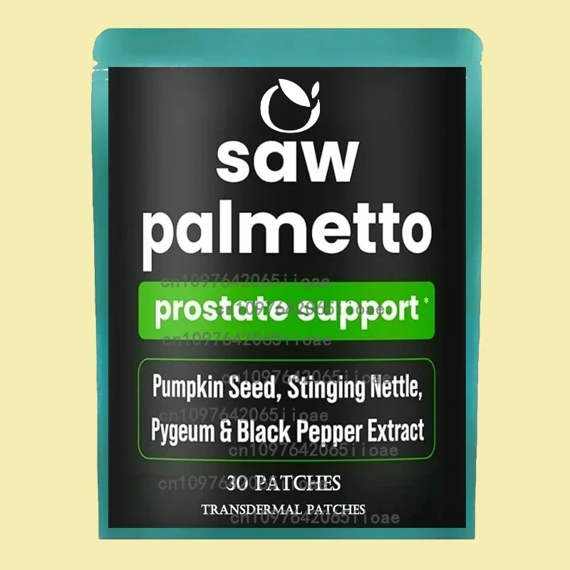 30 cerotti Saw Palmetto Cerotti transdermici per la salute della prostata Perdita di capelli