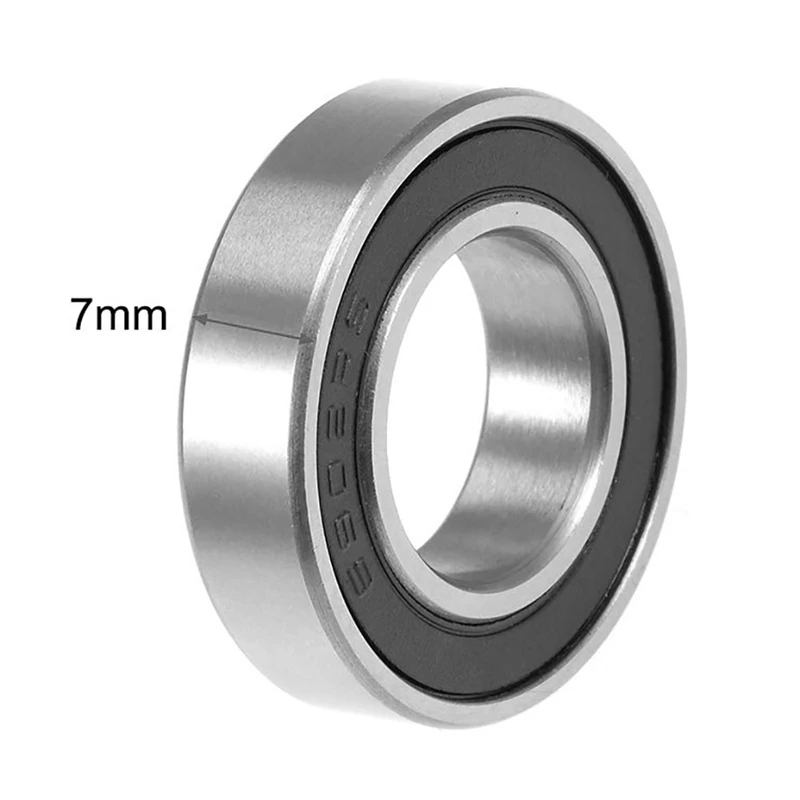 10PCS 6902-2RS Bicycle Hub Bearing 15X28X7 Mm 6902 2RS Ball Bearings 6902RS For KOOZER XM490 Hub