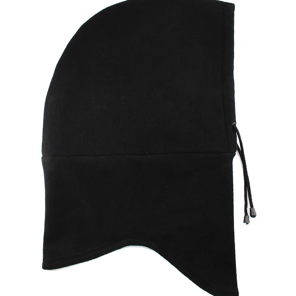 

1 шт. Ветрозащитная теплая шапка, утолщенная зимняя головная утеплительная шапка для езды на велосипеде, бега, активного отдыха, для мужчин и женщин, черная, ветрозащитная, утолщенная шапка