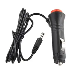 1pcs Portable 12V Car Cigarette Lighter Plug Cable DC Car Connector Cable Male Socket With Charger Cord Extension 5.5mm*2.5