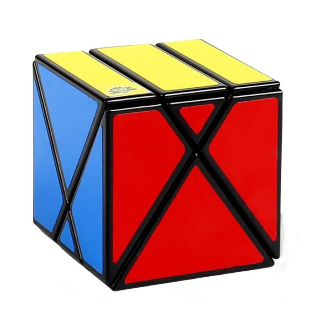 

LanLan Zong Heng Magic Cube XY Professional Speed Cube Skew Deformation Four Axis Oblique Rotation Puzzle Cubo Magico