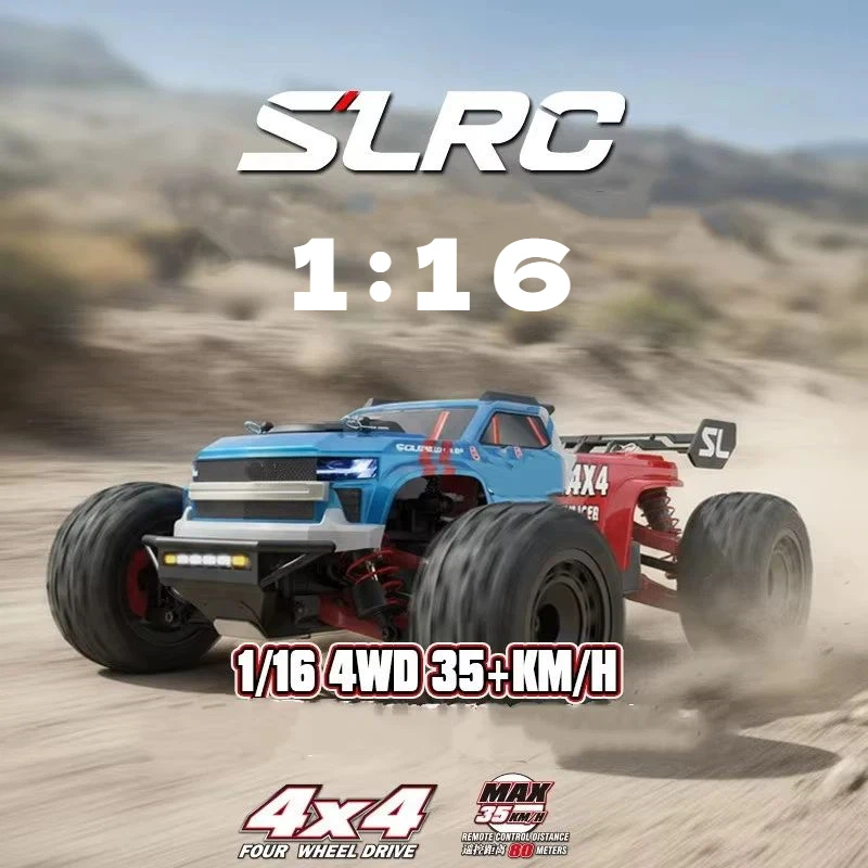 

SLRC 1:16 4-Wheel Drive Full-Scale Remote Control High-Speed Car Cross-Country Climbing Car Remote Control Model Car Boys Gift