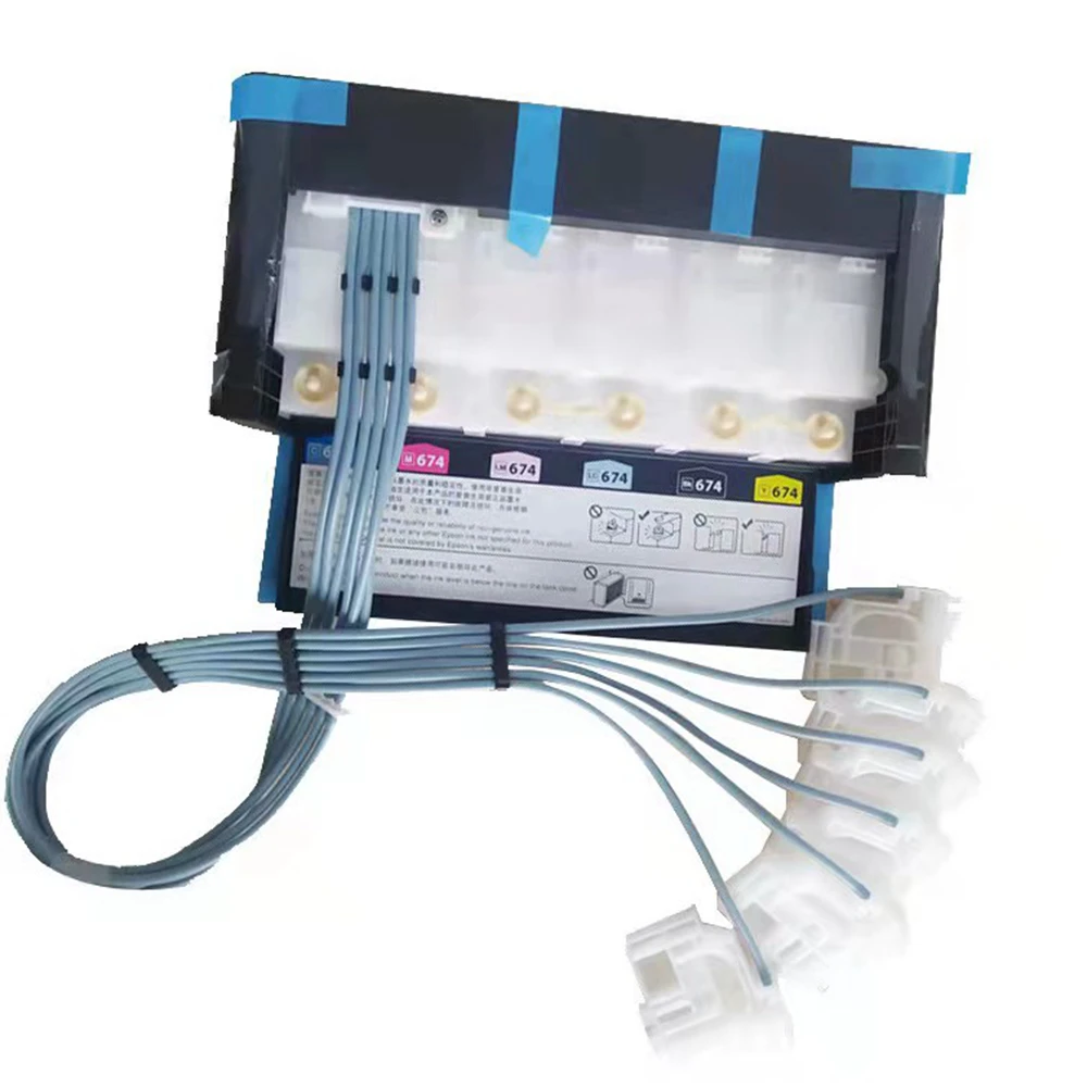 

6colors Original new ink supply tank with ink damper for Epson L801 L810 L805 L800