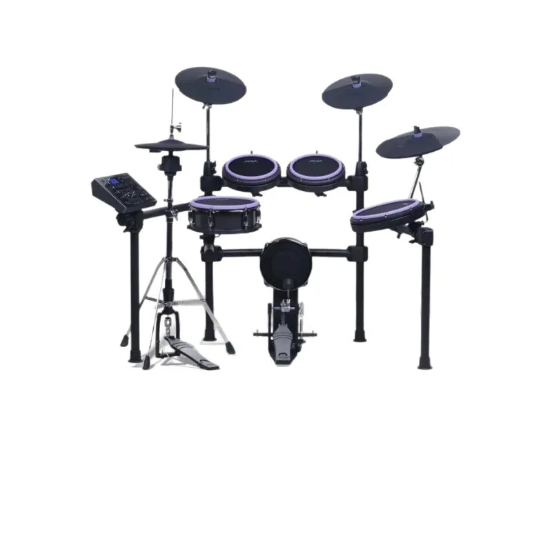

Electronic drum adult stage performance children play electric drum