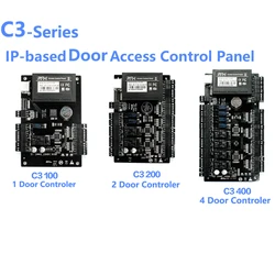 Zk C3-100/200/400 tcp ip wiegand 26ドアアクセス制御パネルボードセキュリティソリューション用アクセス制御システム30000ユーザー