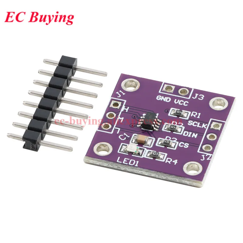 10Pcs/1pc TPL0501 Digital Potentiometer Module 100K Adjustable SPI Port  Bridge Balance Sensor Ultra X9C104 Single Channel 256