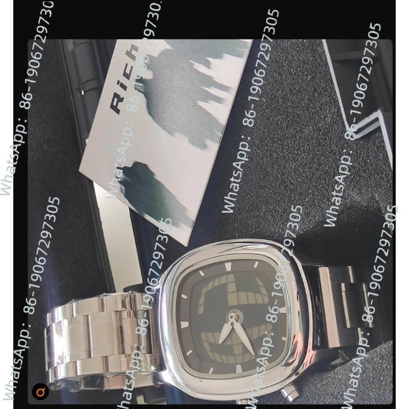 

Original Digital Display Digital Dual Display Scrolling Square Out of Print Medieval Watch