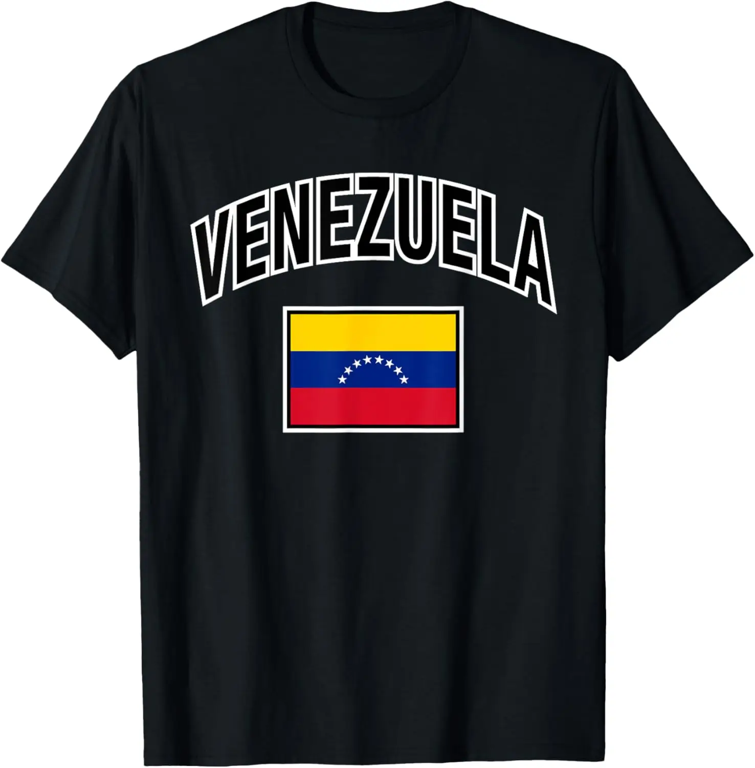 Venezuela Flag Proud Venezuelan T-Shirt Woman Man Vintage Fashion Casual High Quality Cotton Printed T-shirt Outdoors Aesthetic
