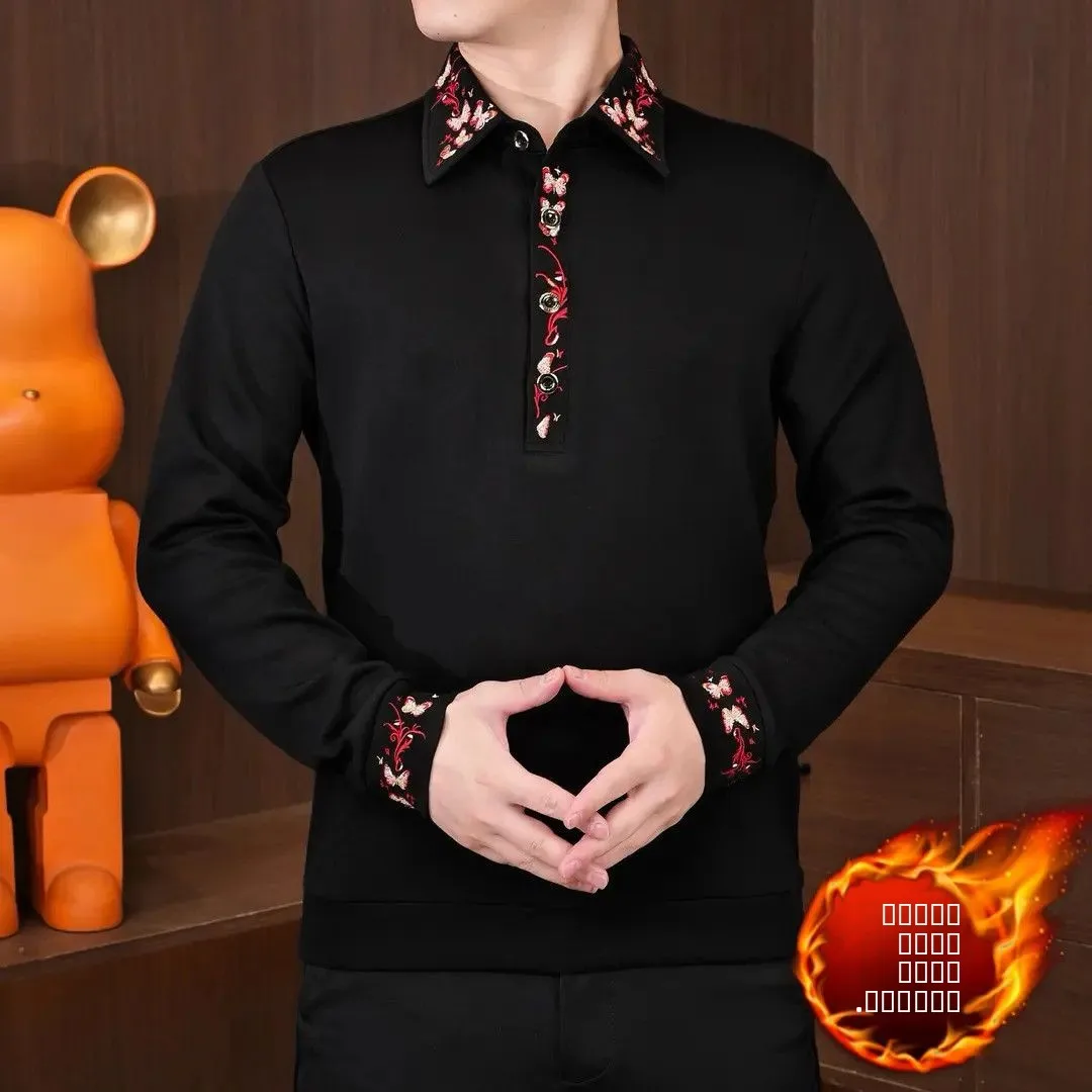 

Мужская толстовка Bla с вышивкой, удлиненная, прямого кроя, повседневная, утепленная, теплая, модная, деловая, повседневная, хлопковая куртка