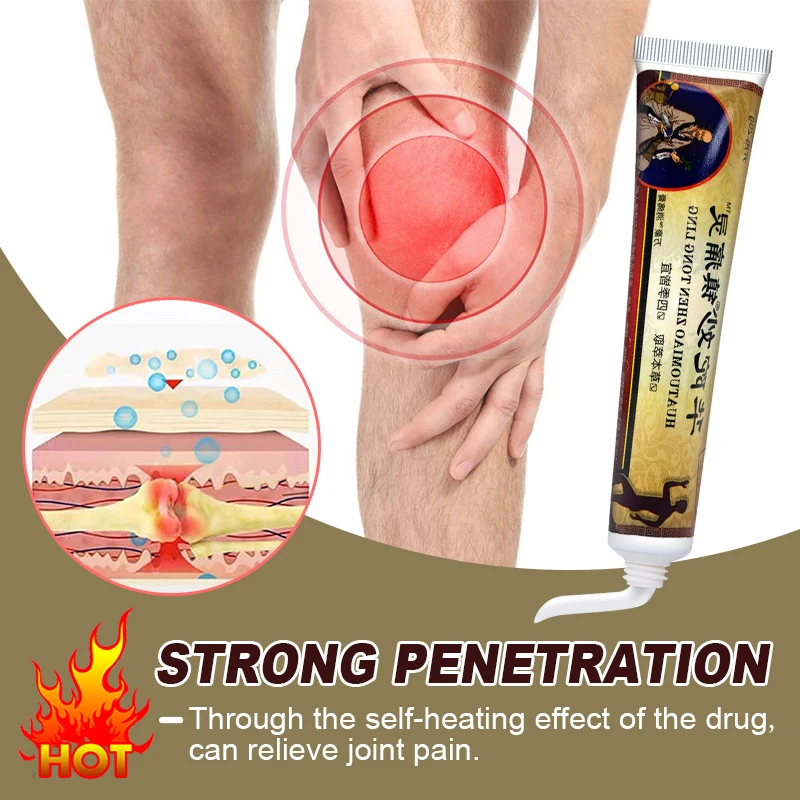 1Pcs Joint Pain Ointment Powerful Efficient Relief Back Muscle Strain Pain Neuralgia Acid Stasis Rheumatism Arthritis Cream S116