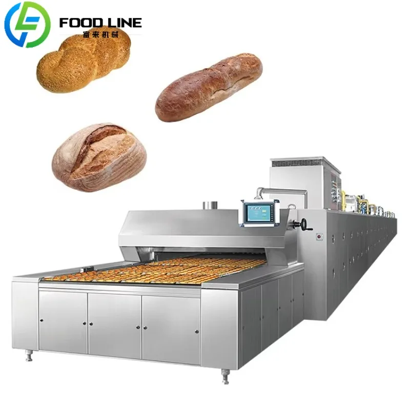 فرن نفق مخبز الخبز والخبز والبسكويت والغاز الصناعي/الكهربائي لفرن نفق خط إنتاج الخبز والبسكويت #1