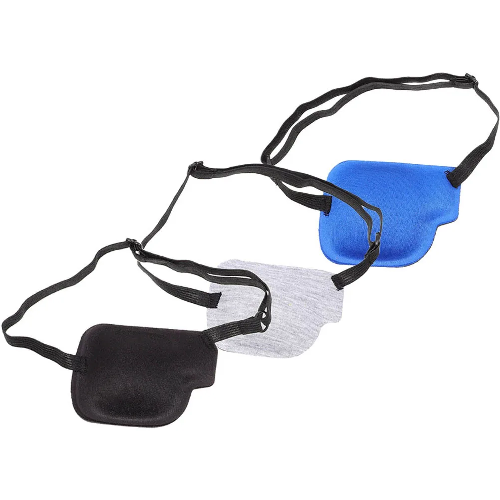 3Pcs 3D Eye Mask Compact Adjustable for Daily Use Outdoor Eye Protector Wear-Resistant Comfortable Long-Term Wearing Design
