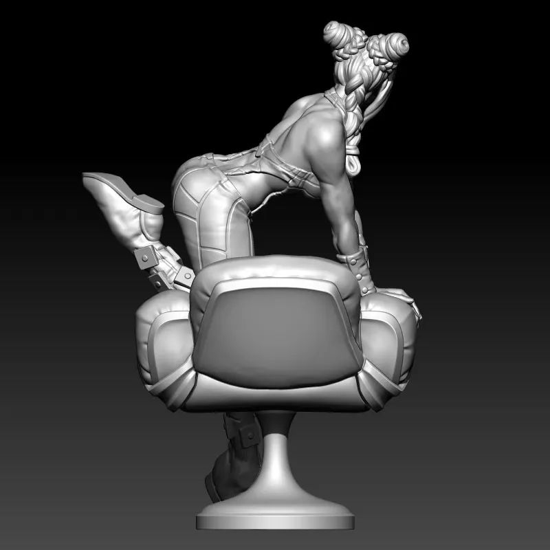1/24 75mm 1/18 100mm Resin Model Kits Jojo Figurine Unpainted No Color RW-1432