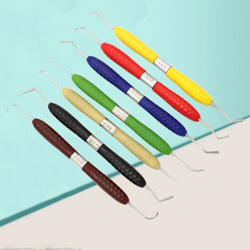 

Dental Composite Resin Applicator & Sculpting Tool with Non-Slip Handle for Precise Restoration