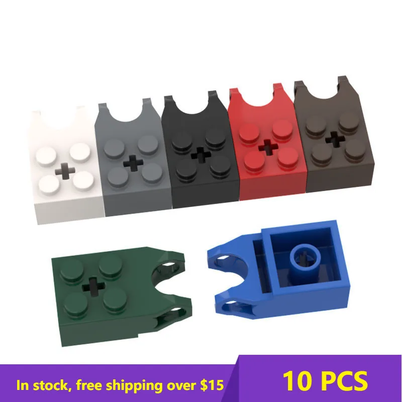 

10PCS MOC Bricks Assembles Particles 92013 2x2 For Building Blocks Classic Brand Kids DIY Educational High-Tech Spare Toys