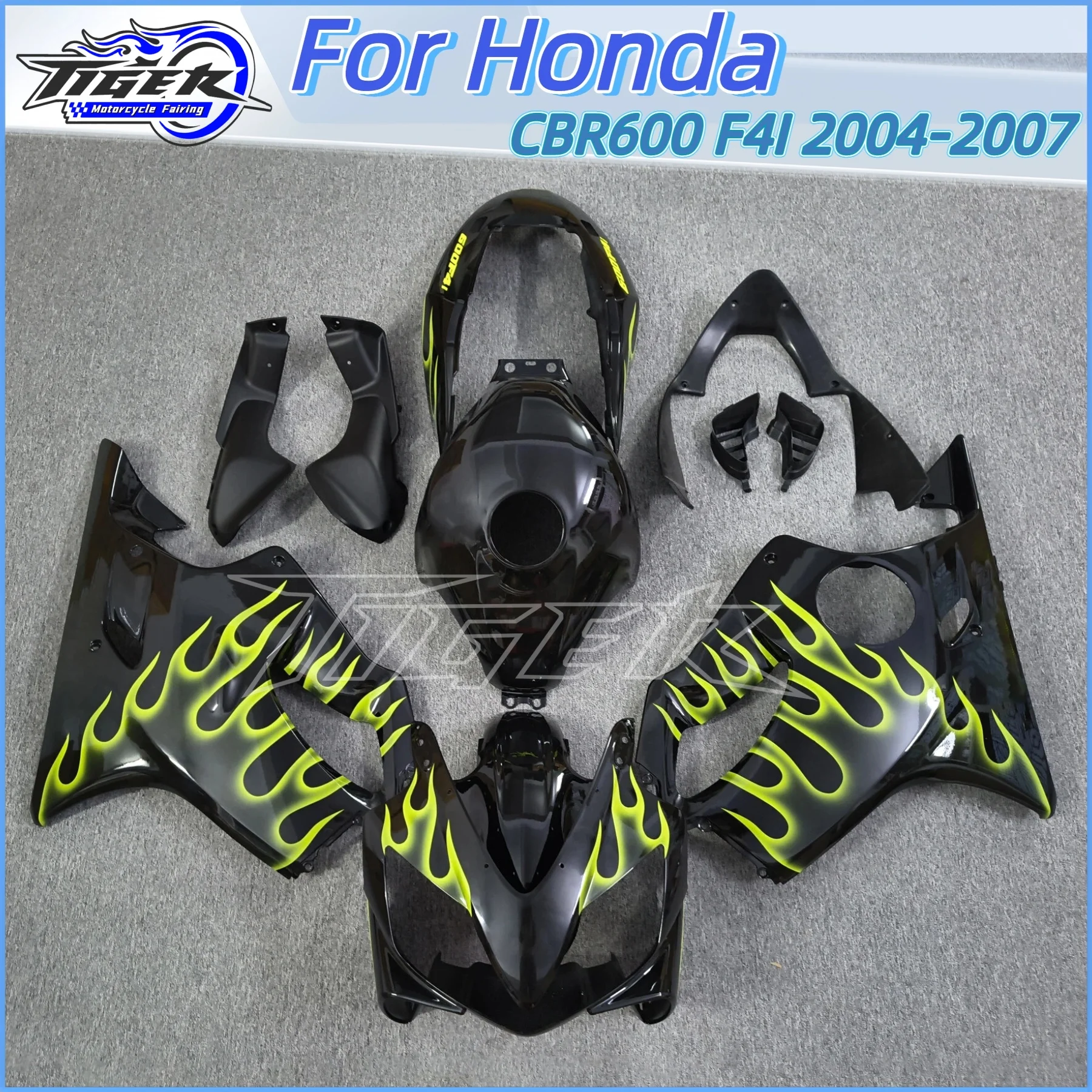 

For CBR F4i 04 05 Motorcycle Fairing CBR F4i 2004 2005 2006 2007 Fairing CBR600F4i 04 05 06 07 Fairings Black
