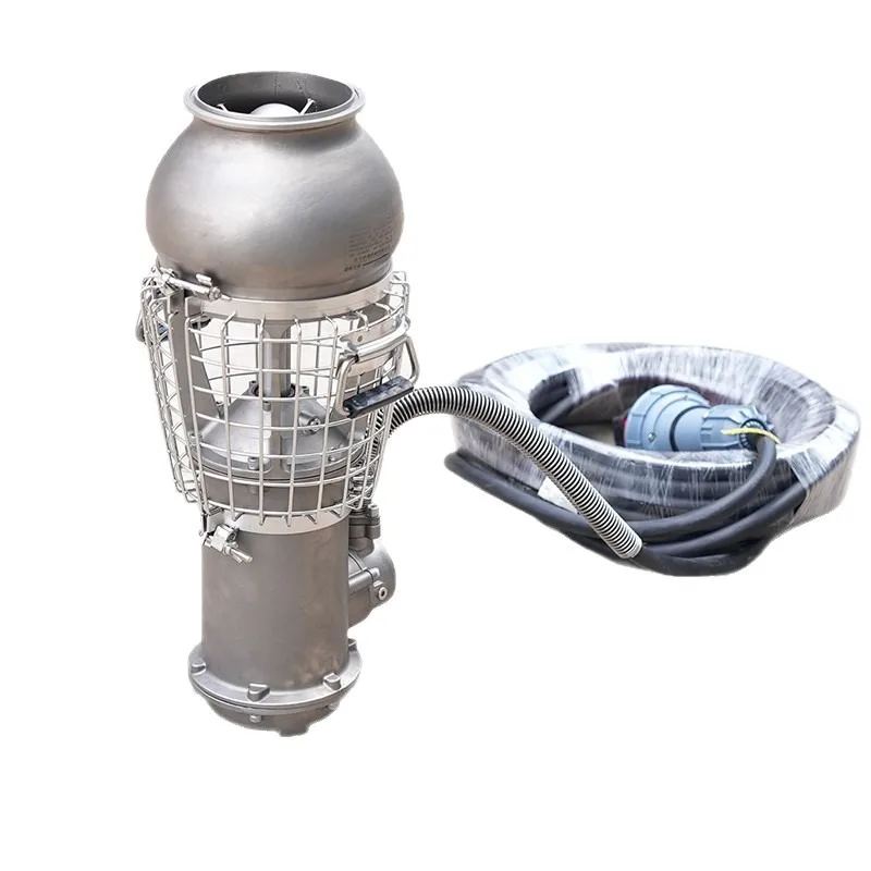 Portable, high lift stainless steel drainage drainage, frequency conversion submersible pump