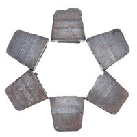 6 pcs Fixed Wedge Iron Metal Hammer Axe Repair Tool Blacksmith Wedge Gap Hatchet Taper Safety Handle Carpenter Construction