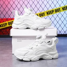 Kids White Classic High Quality Student Sneakers Girls New Breathable Running Designer Boy Children Tennis Shoes