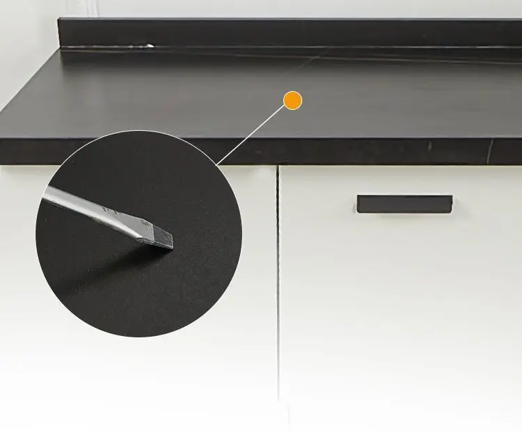 Slate cabinet double door rental house stove cabinet cabinet integrated