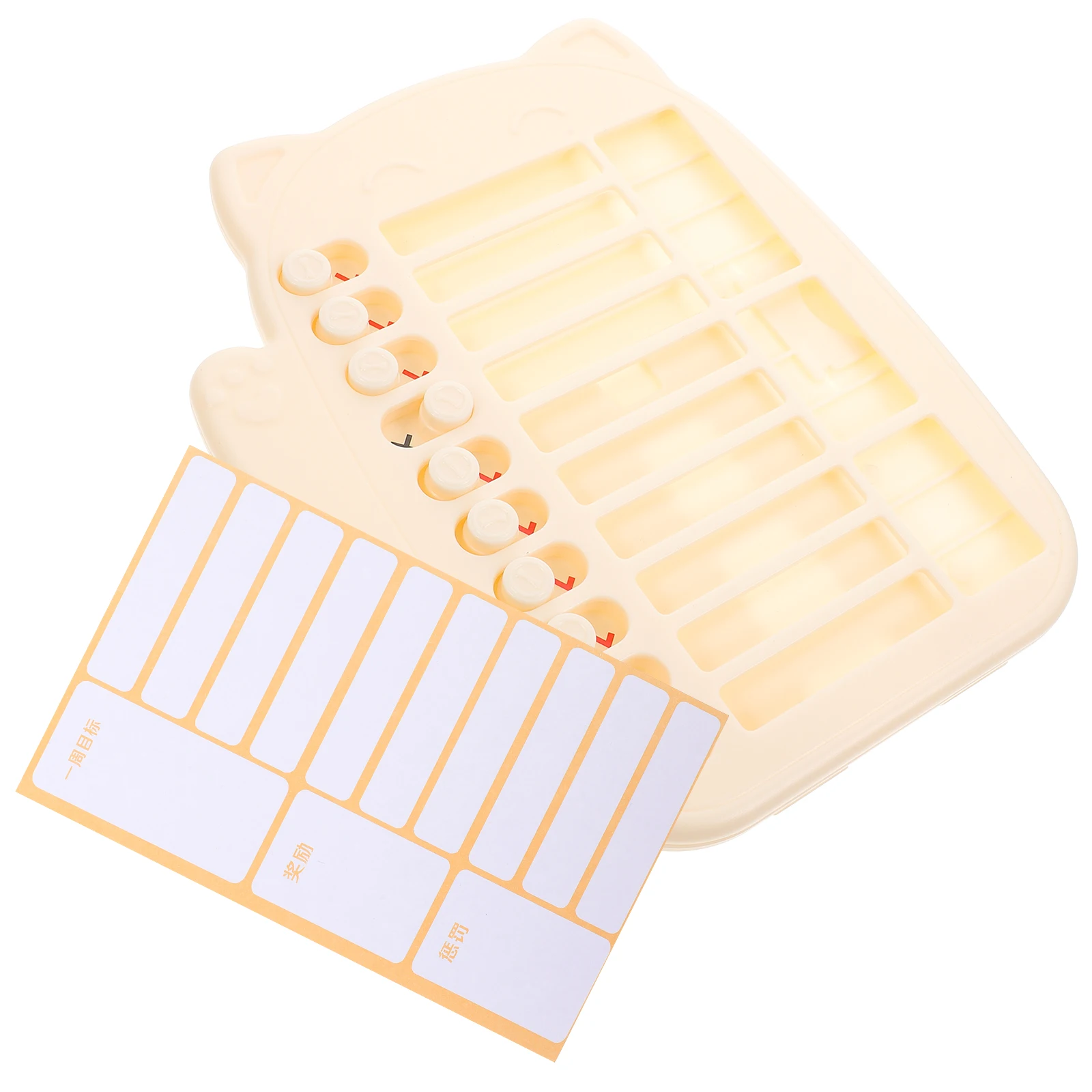 

Time Management Check-in Machine Kids Chores Chart Daily Routine Classroom Schedule Portable Erasable Tracker Behavior Planner