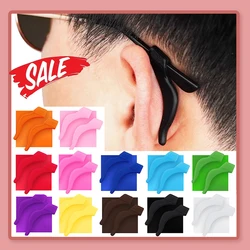 10 Pairs Fashionable Silicone Ear Hook Eyewear Accessories - Multi-Color Options for Securing Various Glasses