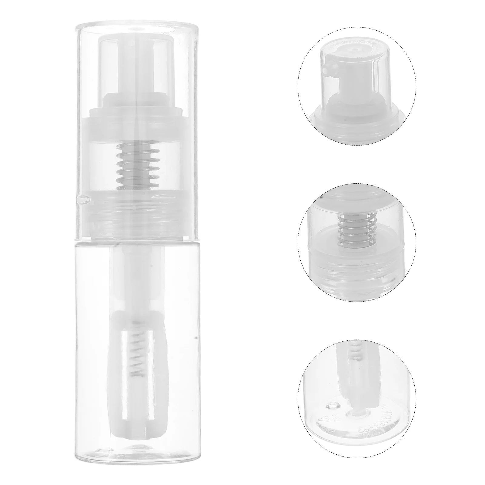 1 Piece 35ml Portable Baby Spray Bottle Talcum Powder Container Locking Nozzle No Leakage Travel Makeup Powder Dispenser