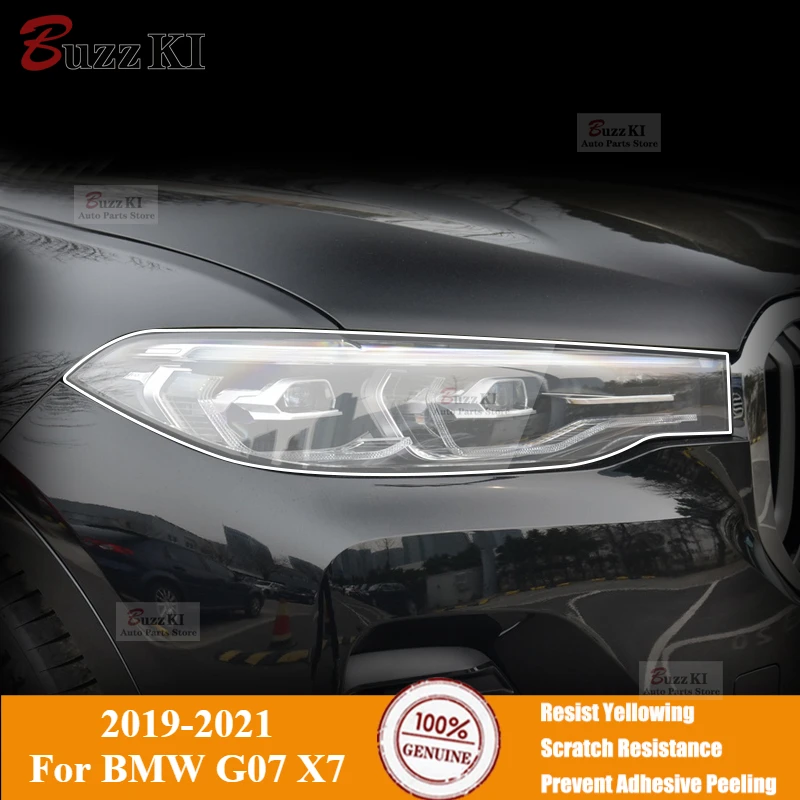 

For BMW G07 X7 2019-2021 Anti-scratch Headlight Protection Rhino Skin Sticker Front Light Film Exterior Accessories Protector