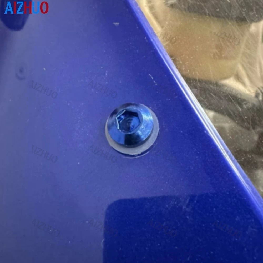 

10pcs Windshield Screw Nut Sets For Yamaha YZFR6 YZFR3 YZFR1 YZFR7 YZF R1 R6 FZS 1000 YZF-R1 YZF R6 R3 R1 R7 Windscreen Bolt Kit