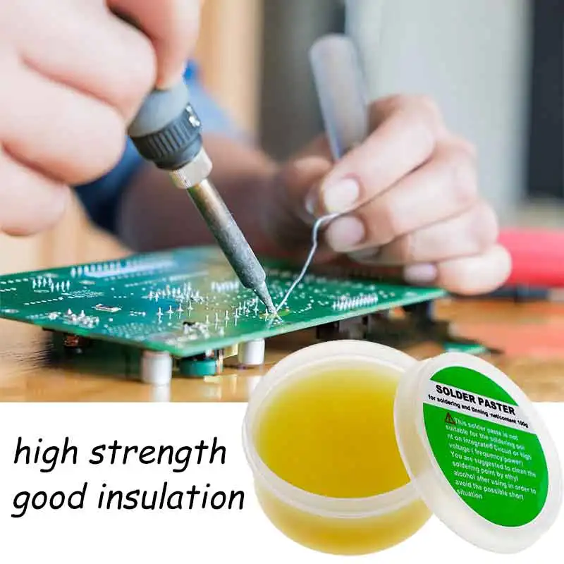 Soldering Paste Rosin Welding Flux Lead-free Repair Iron Sheet Stainless Steel Sheet Nickel Solder Wire Easy To Soldering Iron