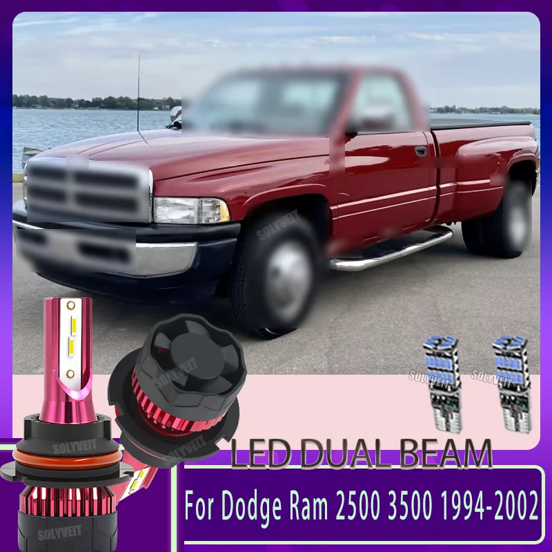 

No Expertise Required for Professional Installation Results LED HB5 Dual Beam For Dodge Ram 2500 3500 1994 1995 1996 1997-2002