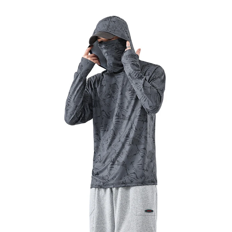 Outdoor Zonnebrandcrème Kleding Vissen Kleding Zomer Ultradunne Cover-Up Ijs Zijde Uvademend