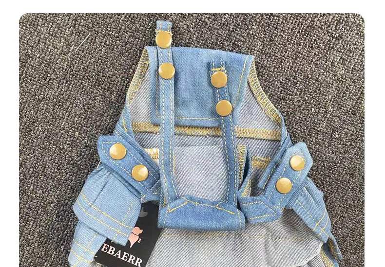Small dog clothes soft pet clothing Puppy Jumpsuits Rompers Pets dress Dogs Costume Four Legs Pajamas Coat