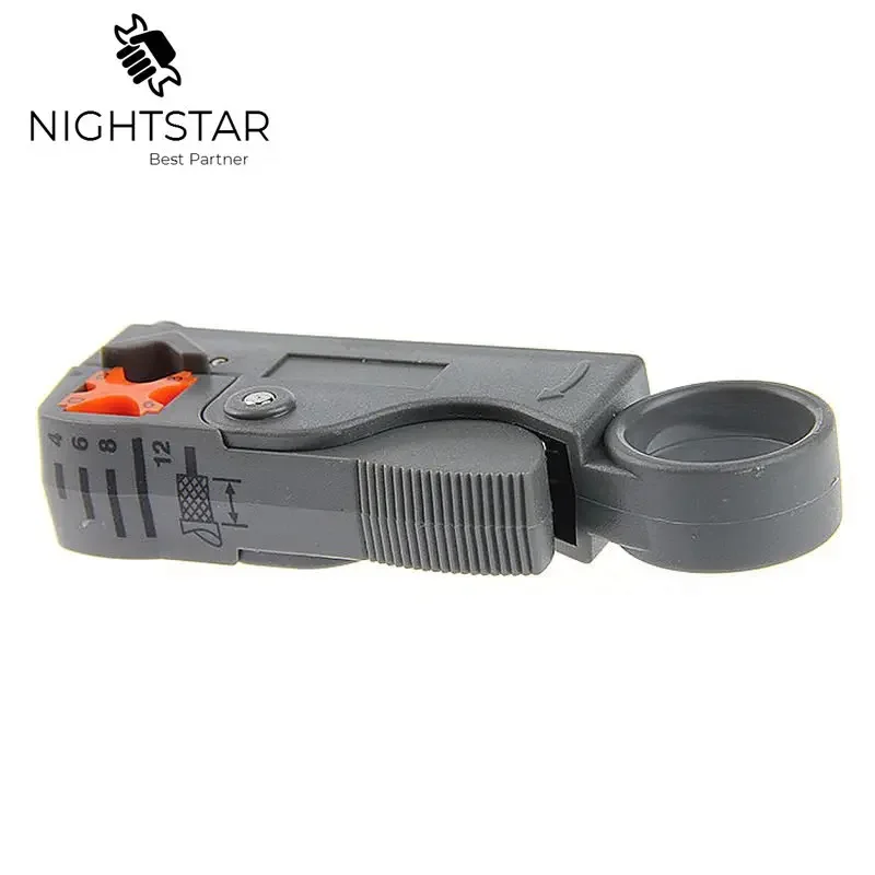 Coaxial Household Multi Tool Cable Stripper Cutter Tool Rotary Coax Stripper Network Tool Wire Stripper For RG59/6/58