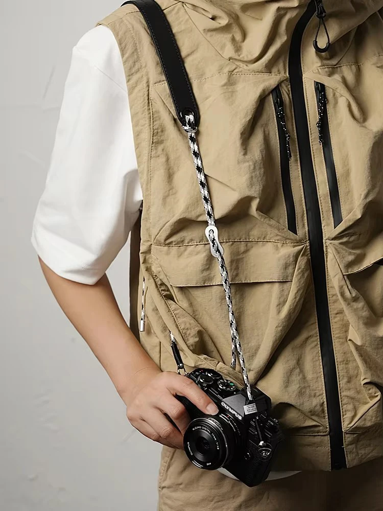 Mrstone Adjustable leather shoulder straps FOR sony xt5 fujifilm xs20 Nikon Camera Strap Lanyard Shoulder Strap Diagonal Strap